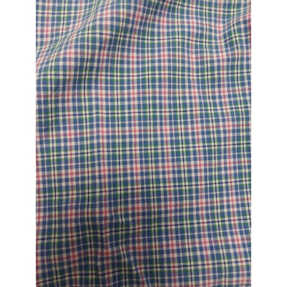 Ralph Lauren Button Down LS Shirt Mens Size XXL Pink Blue Plaid Classic Fit - Picture 6 of 16